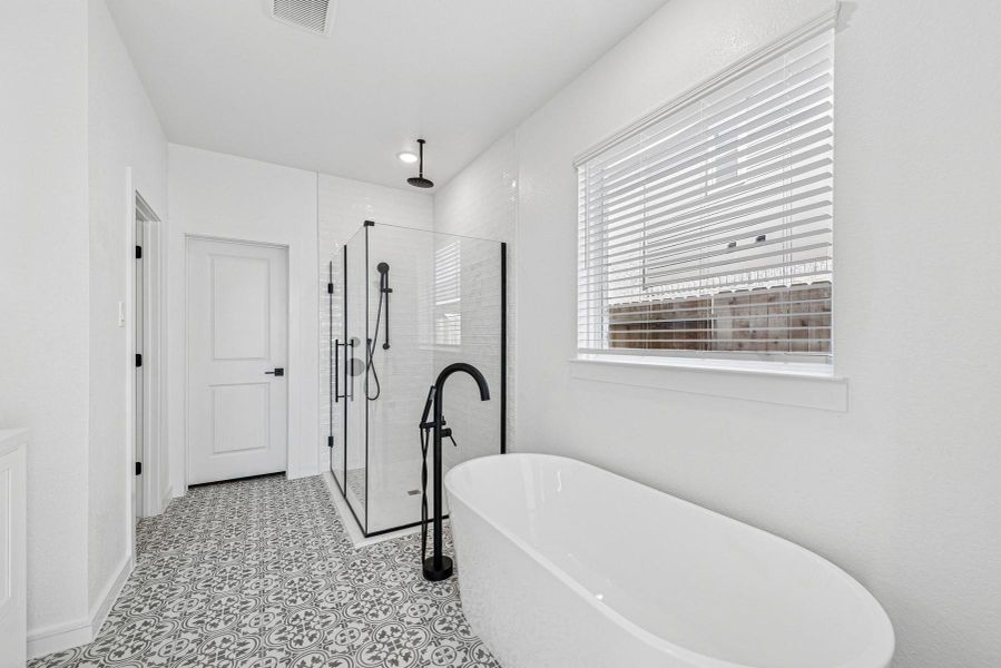 Luxurious primary bath (*Photo not of actual home and used for illustration purposes only.) Luxurious primary bath (*Photo not of actual home and used for illustration purposes only.)