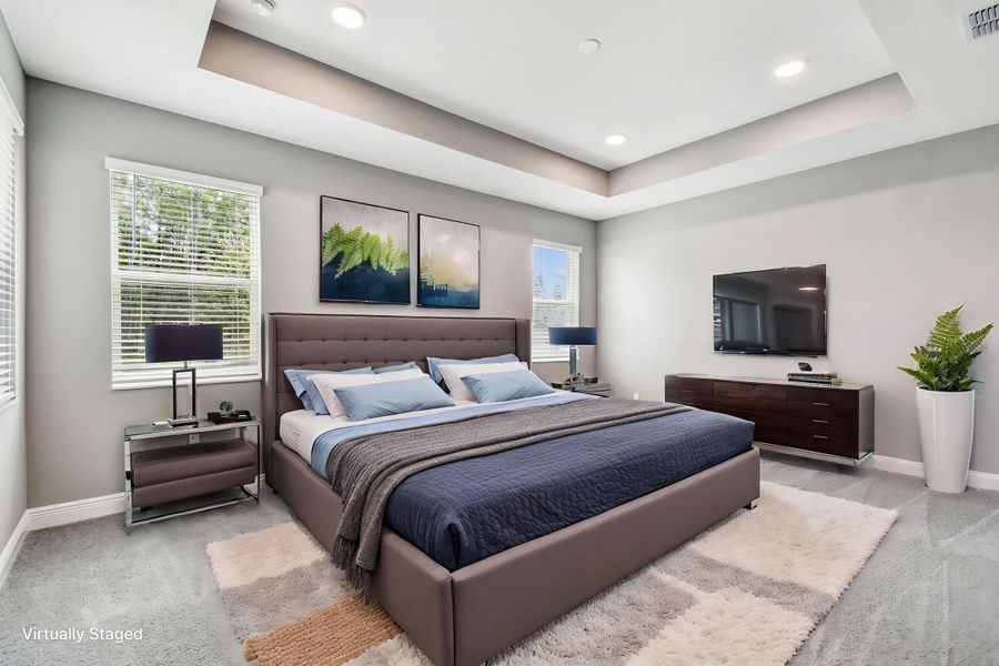 Owner's Suite - Virtually Staged