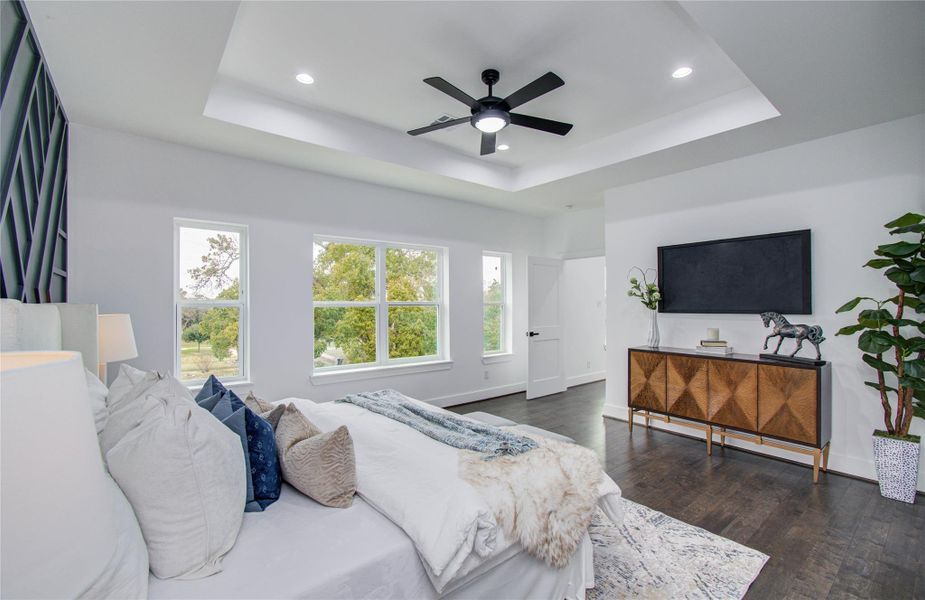 Furnished interior view inside a new home in , Houston (Image 3).