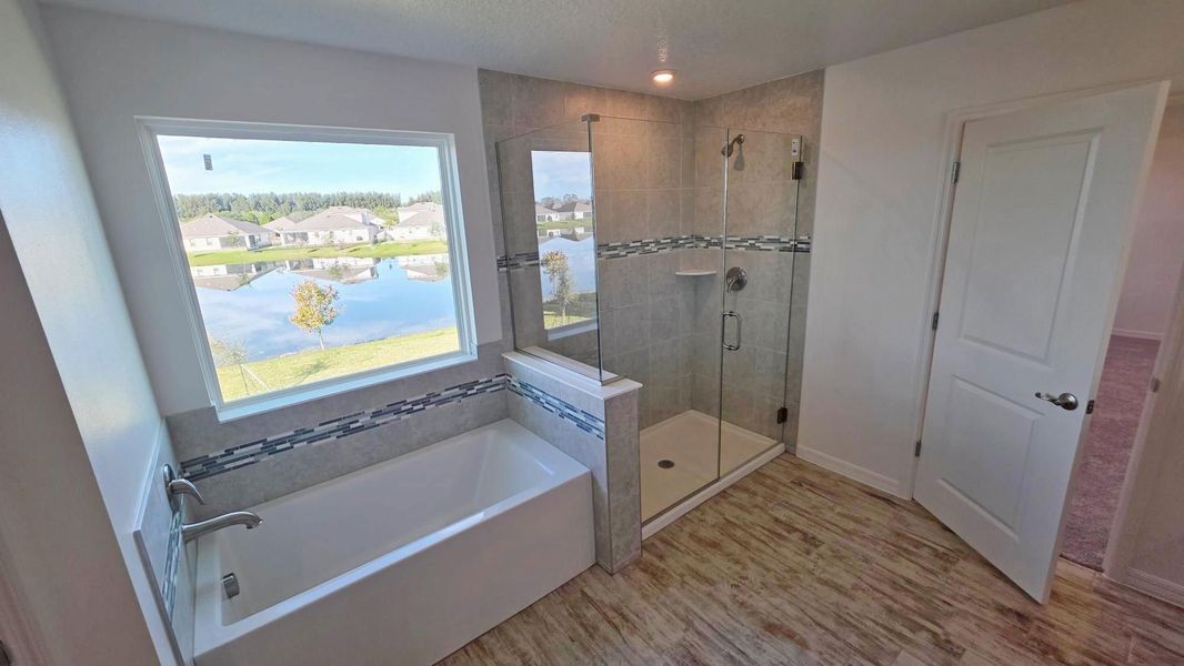Furnished interior view inside a new home in Island Forest Preserve, Merritt Island (Image 4).