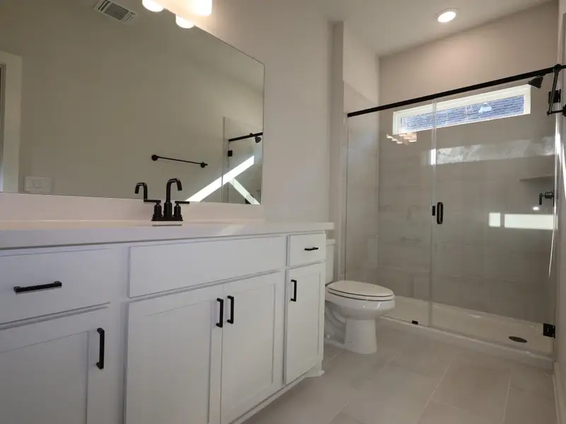 Furnished interior view inside a new home in Barksdale, Leander (Image 10). Furnished interior view inside a new home in Barksdale, Leander (Image 10).