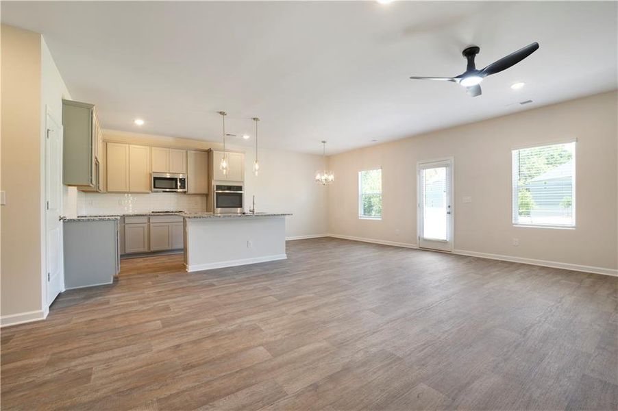 Spacious, unfurnished interior of a new home in Fern Dale, Fairburn (Image 14).