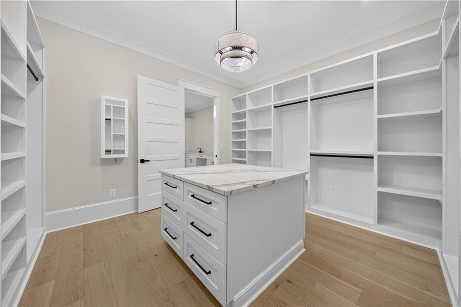 Furnished interior view inside a new home in , Monroe (Image 19).
