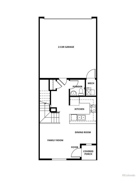 2D floor plan layout of this home in , Fort Lupton, CO (Image 5).