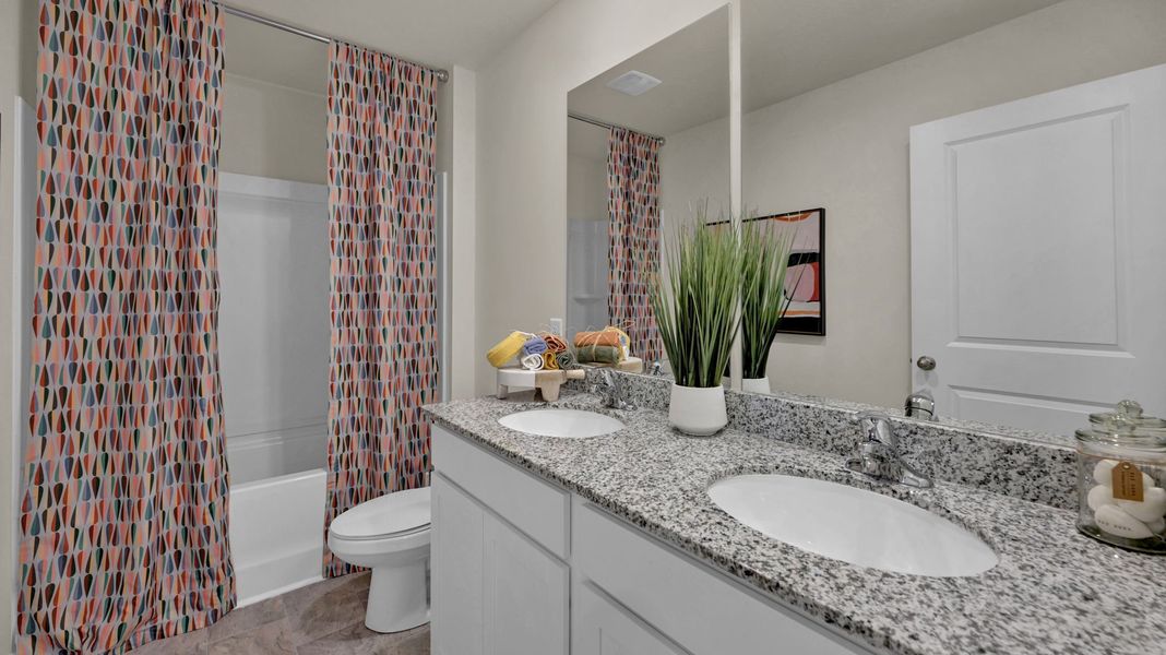 Furnished interior view inside a new home in Timber Creek, Rossville (Image 38).