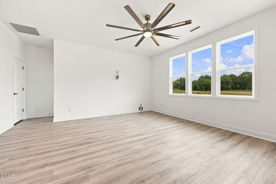 Spacious, unfurnished interior of a new home in The Cottages at 78 North, Sanford (Image 29).