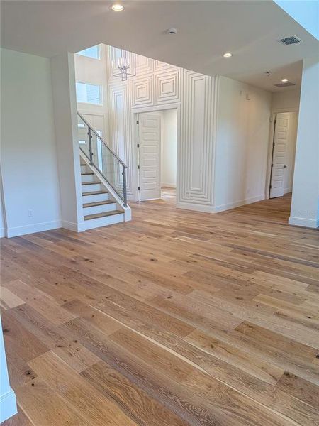 View of study and trim detail