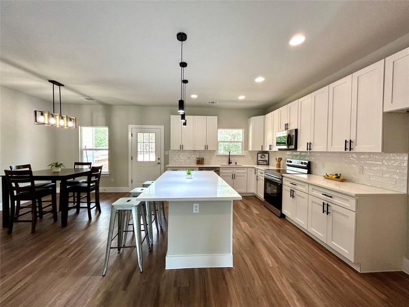 Furnished interior view inside a new home in , Bastrop (Image 6). Furnished interior view inside a new home in , Bastrop (Image 6).