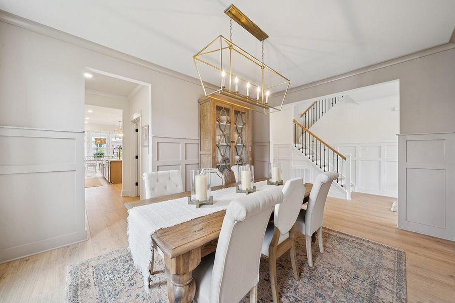 Furnished interior view inside a new home in , Summerville (Image 24).