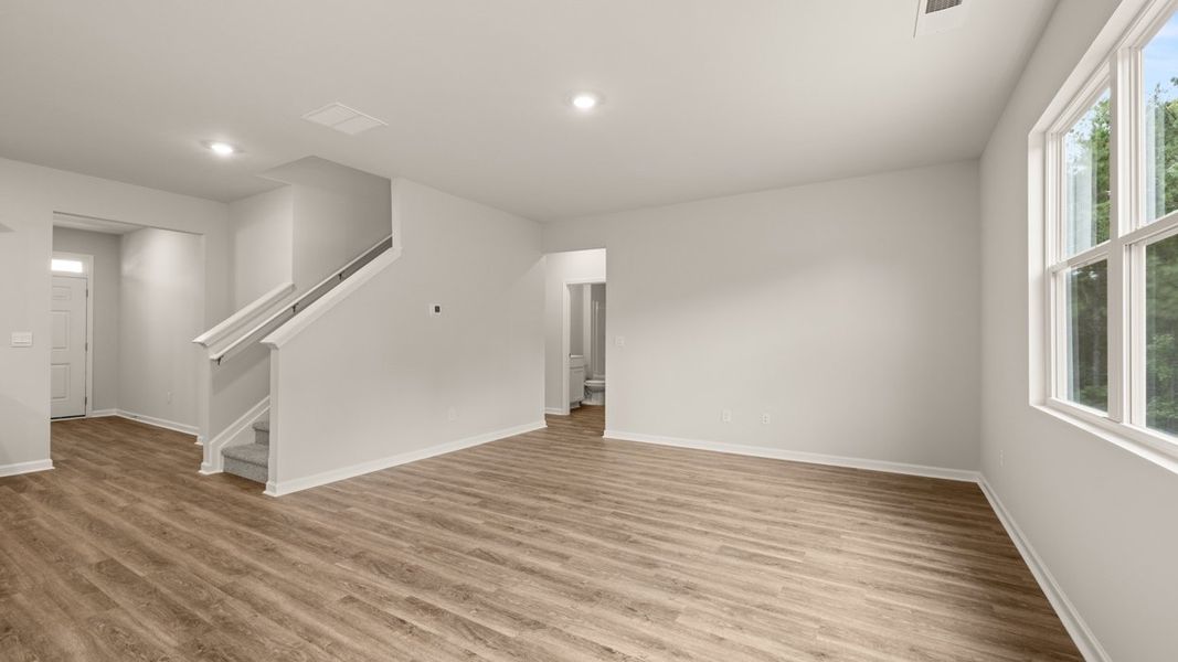 Spacious, unfurnished interior of a new home in Locust Grove Station - Cedar Ridge, Locust Grove (Image 17). Spacious, unfurnished interior of a new home in Locust Grove Station - Cedar Ridge, Locust Grove (Image 17).