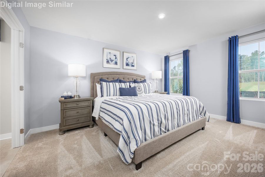 Your own serene escape—soft light, calming colors, total comfort.