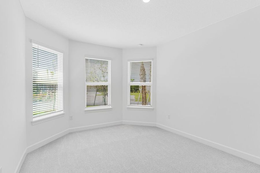 Representative unfurnished interior of a home built from the Azzurro by Taylor Morrison in Esplanade at Center Lake Ranch, St. Cloud (Image 24). Representative unfurnished interior of a home built from the Azzurro by Taylor Morrison in Esplanade at Center Lake Ranch, St. Cloud (Image 24).
