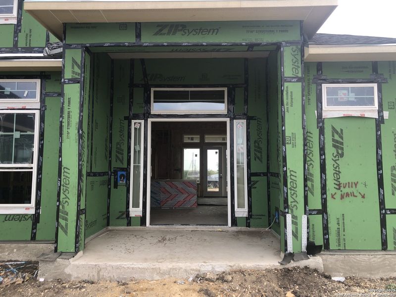 In-progress construction of a new home in Sienna Lakes, San Antonio, TX (Image 5).