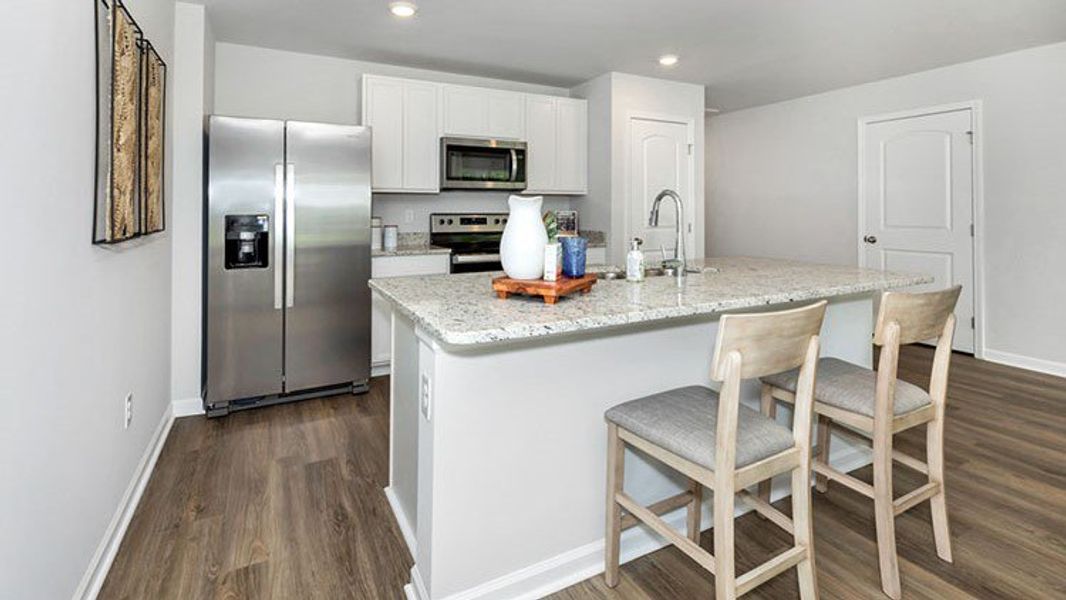 Furnished interior view inside a new home in Bailey Park, Fayetteville (Image 9).