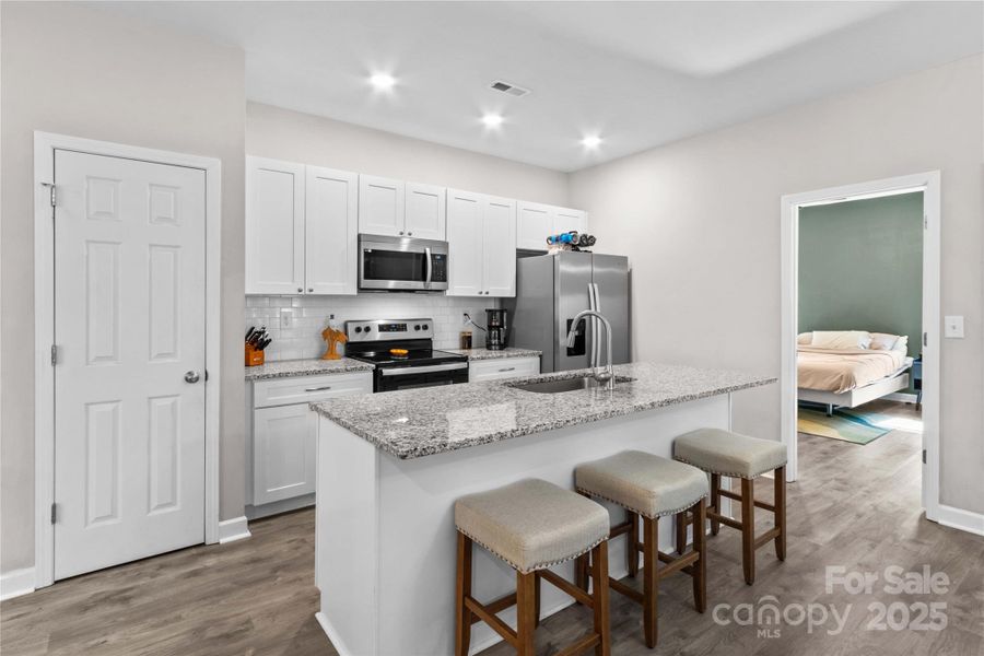 Furnished interior view inside a new home in , Statesville (Image 7).