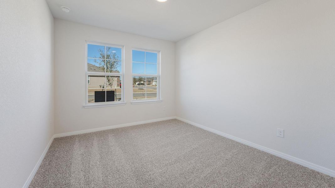 Spacious, unfurnished interior of a new home in Carillon, Manor (Image 8).
