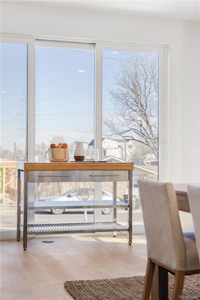 Furnished interior view inside a new home in , Denver (Image 43).