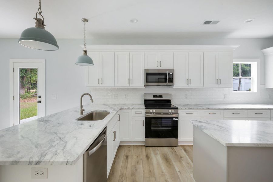 Furnished interior view inside a new home in , Johns Island (Image 5).