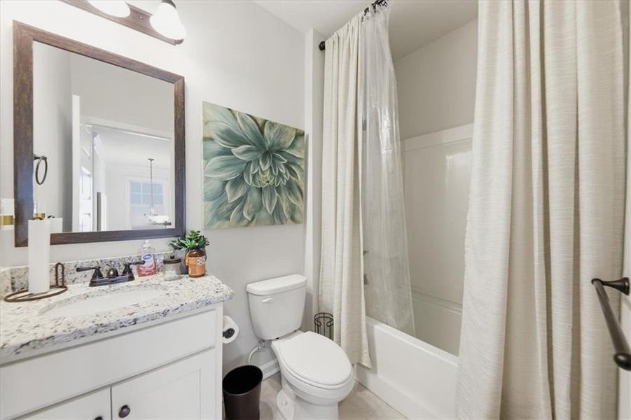 Furnished interior view inside a new home in Nine Oaks, Locust Grove (Image 32).