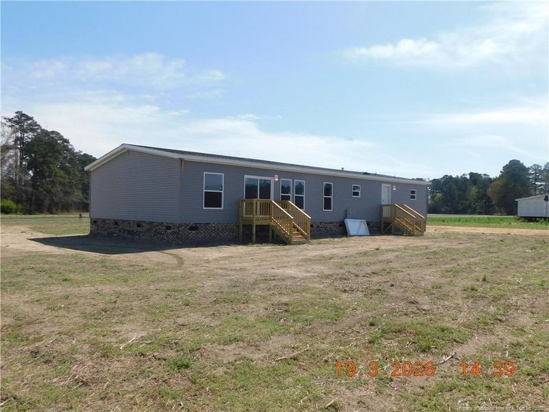 Back View and Private Spacious Backyard Back View and Private Spacious Backyard