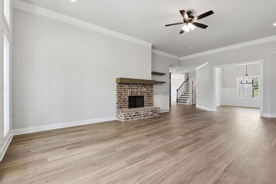 Spacious, unfurnished interior of a new home in , Monroe (Image 16).