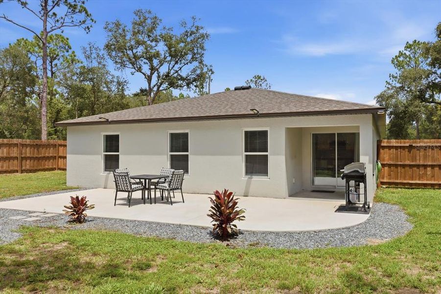 Exterior details and patio area of a home in Citrus Springs, Citrus Springs (Image 2). Exterior details and patio area of a home in Citrus Springs, Citrus Springs (Image 2).