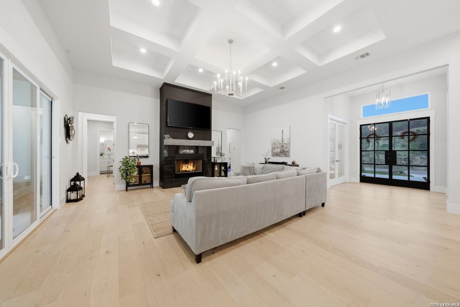 Furnished interior view inside a new home in , Boerne (Image 26).