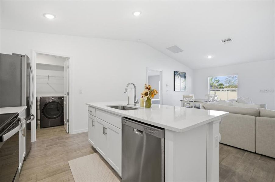 Furnished interior view inside a new home in , Cape Coral (Image 10).