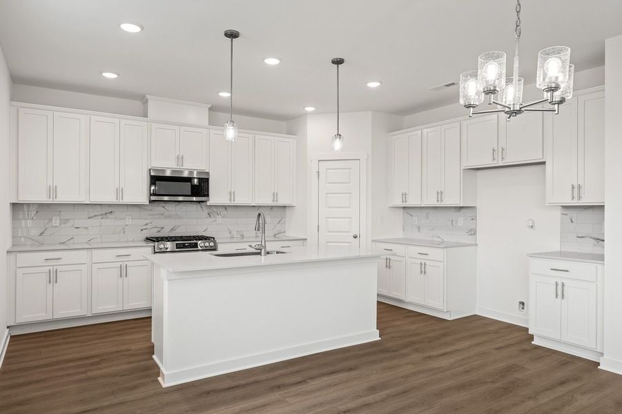 Furnished interior view inside a new home in Calista Farms, White House (Image 34).