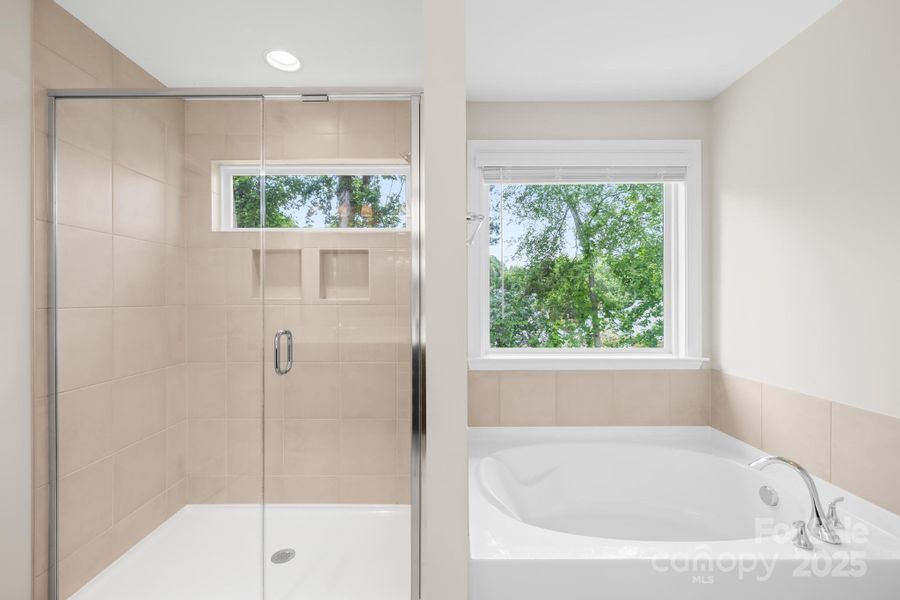 Furnished interior view inside a new home in , Mooresville (Image 6).