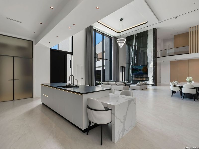 Furnished interior view inside a new home in , San Antonio (Image 16).