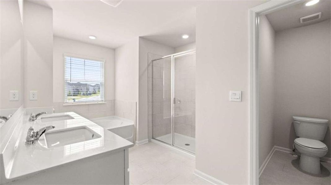 Furnished interior view inside a new home in Independence, Loganville (Image 14). Furnished interior view inside a new home in Independence, Loganville (Image 14).