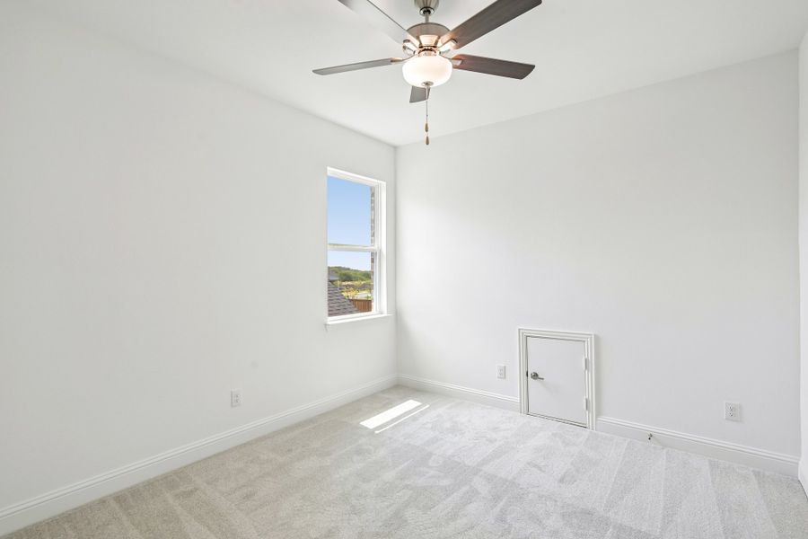 Spacious, unfurnished interior of a new home in The Ranch at Uptown Celina, Celina (Image 39).
