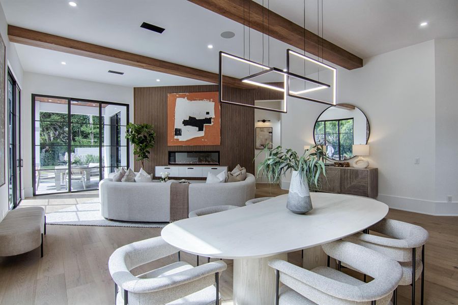 Furnished interior view inside a new home in , Wellington (Image 7).