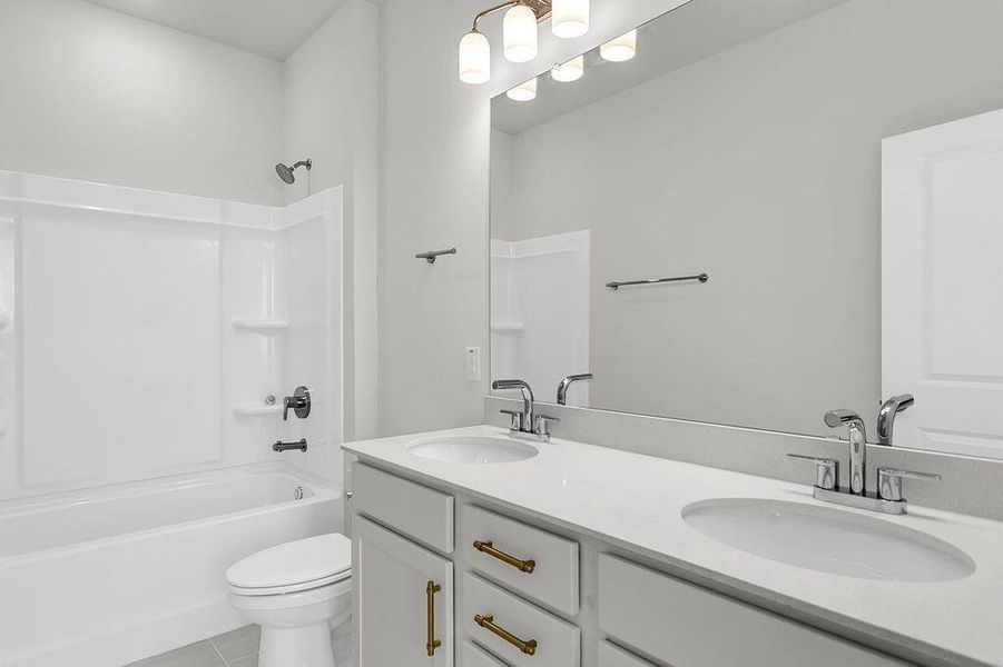 Furnished interior view inside a new home in Heron Preserve, Hanahan (Image 4).