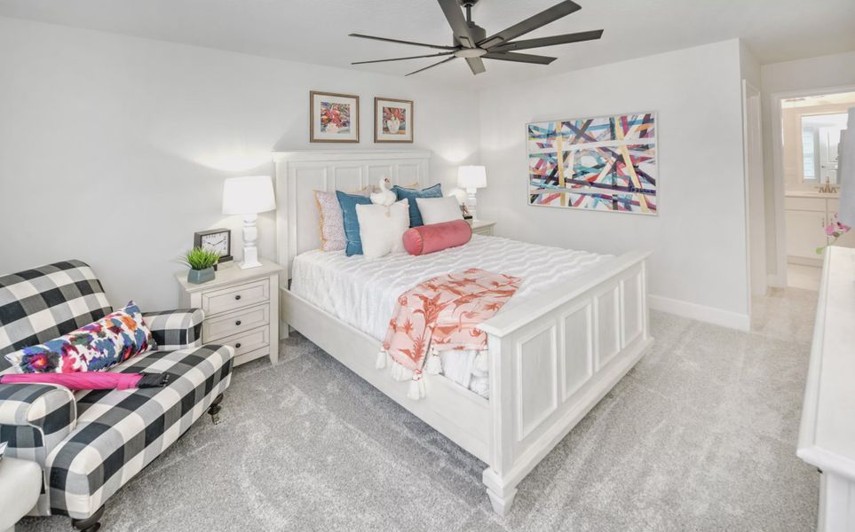 Furnished interior view inside a new home in Woodhaven, Port Orange (Image 13).