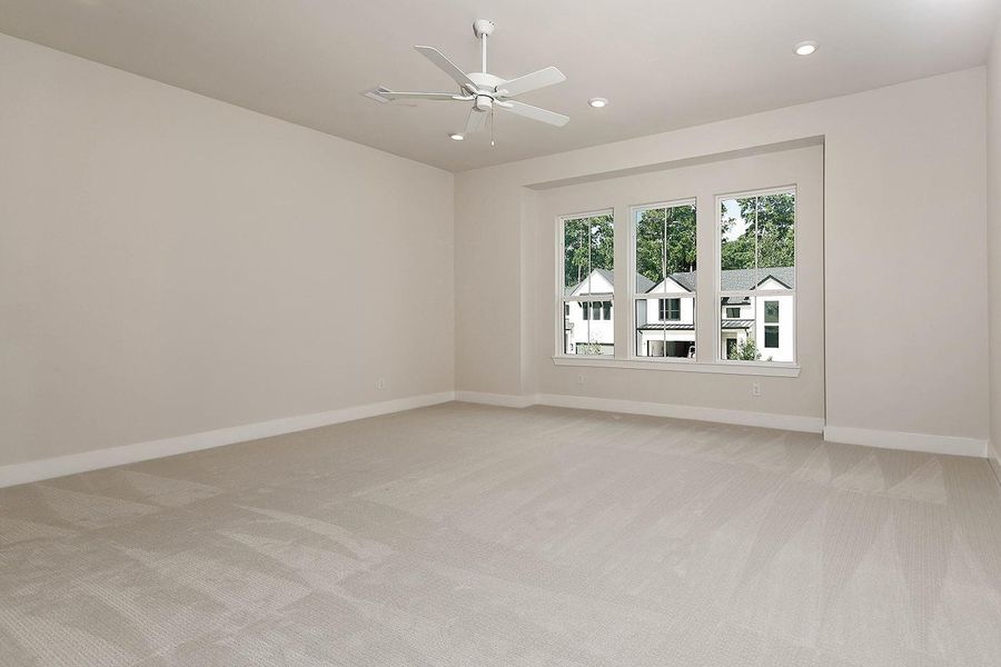 Spacious, unfurnished interior of a new home in , The Woodlands (Image 26). Spacious, unfurnished interior of a new home in , The Woodlands (Image 26).