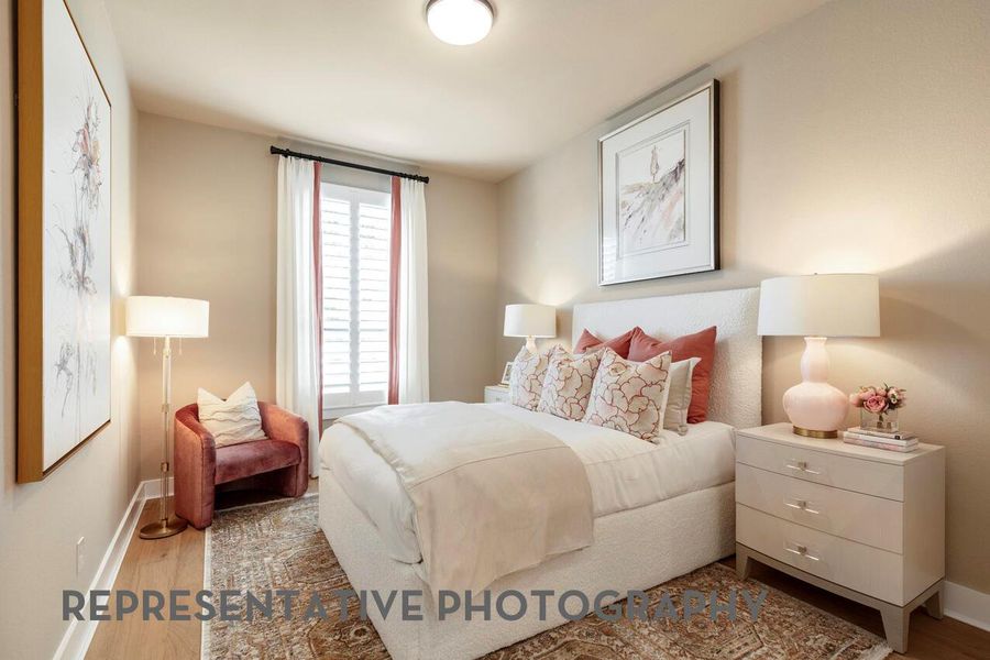 Furnished interior view inside a new home in Parkside On The River, Georgetown (Image 9). Furnished interior view inside a new home in Parkside On The River, Georgetown (Image 9).