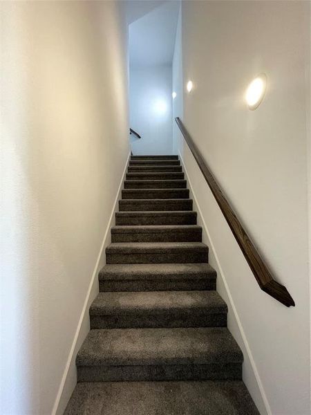 View of stairs View of stairs