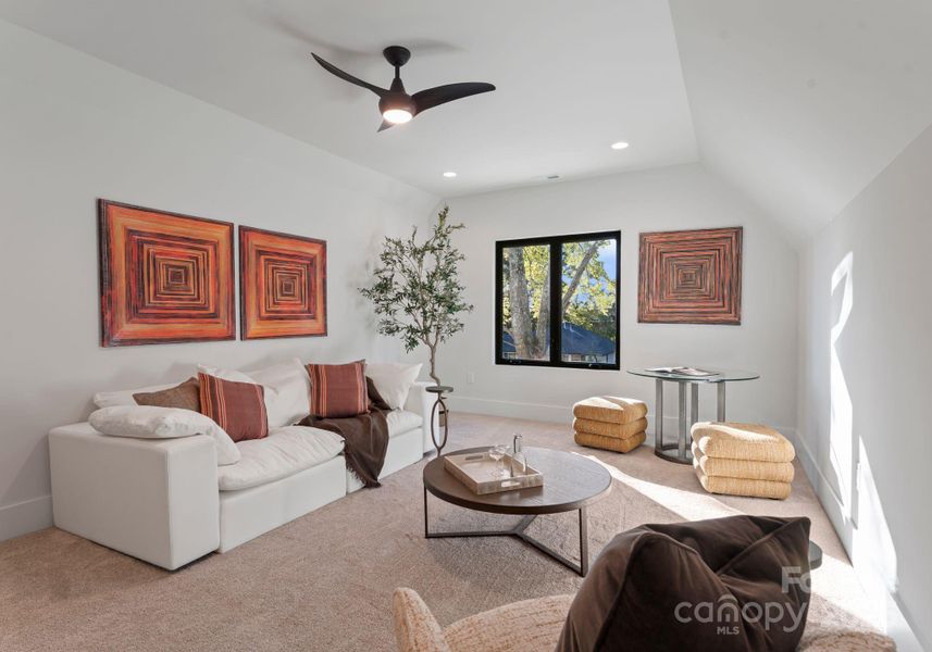 Furnished interior view inside a new home in , Charlotte (Image 19). Furnished interior view inside a new home in , Charlotte (Image 19).