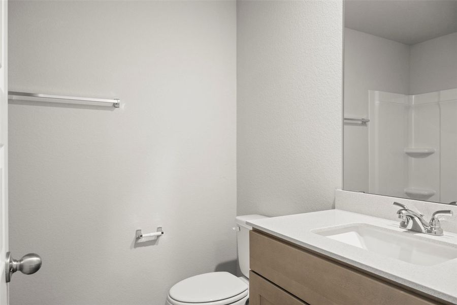 Furnished interior view inside a new home in Cloverleaf, Austin (Image 5).