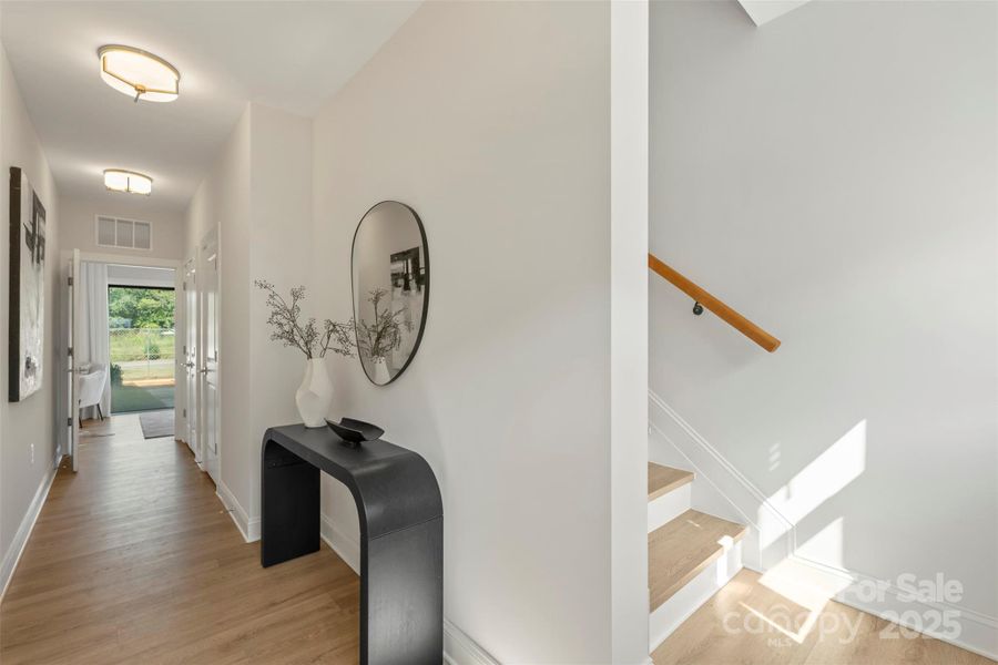 Furnished interior view inside a new home in , Charlotte (Image 13).