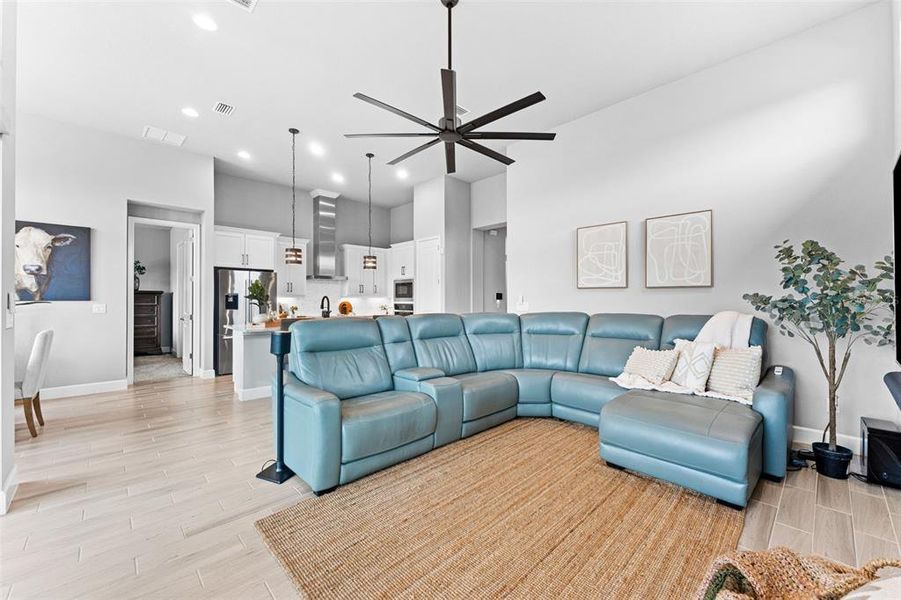Furnished interior view inside a new home in Mosaic, Daytona Beach (Image 6). Furnished interior view inside a new home in Mosaic, Daytona Beach (Image 6).