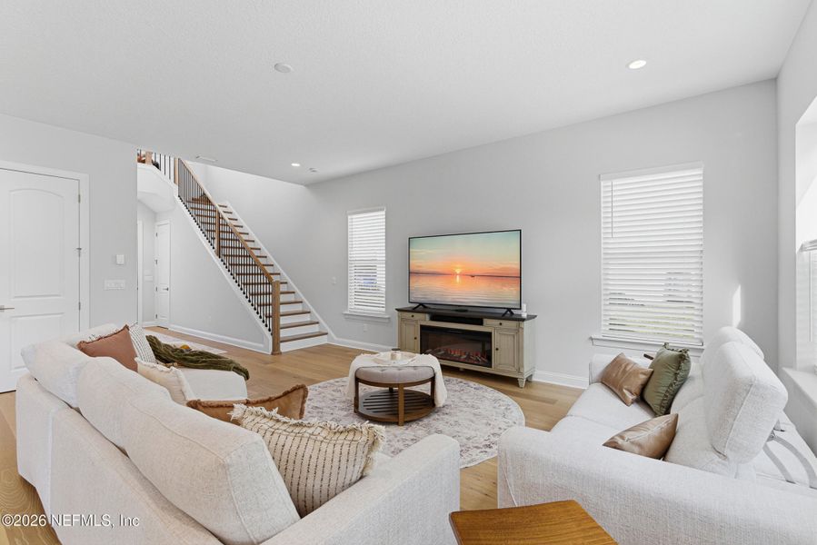 Furnished interior view inside a new home in , St. Johns (Image 9).