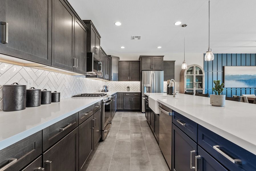 Furnished interior view inside a new home in Artisan at Asante, Surprise (Image 7).