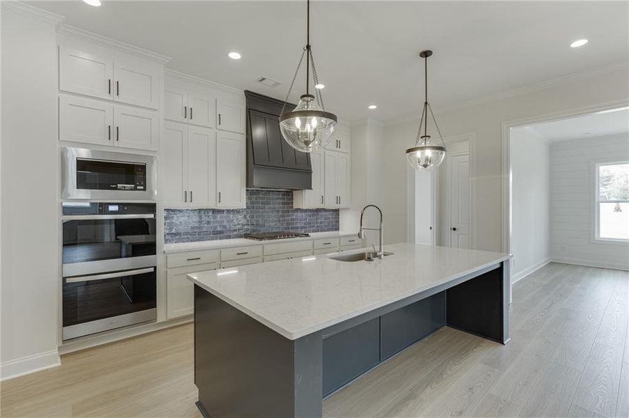 Furnished interior view inside a new home in , Cumming (Image 9).