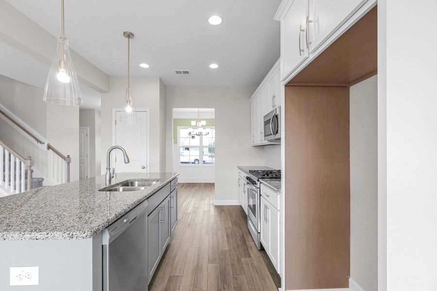 Representative furnished interior of a home built from the Clayton by Caviness & Cates Communities in Bartlett Manor, Youngsville (Image 150).