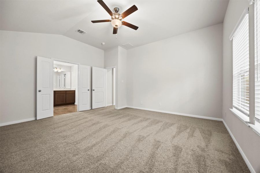 Spacious, unfurnished interior of a new home in Enclave at Dobbin, Magnolia (Image 31). Spacious, unfurnished interior of a new home in Enclave at Dobbin, Magnolia (Image 31).