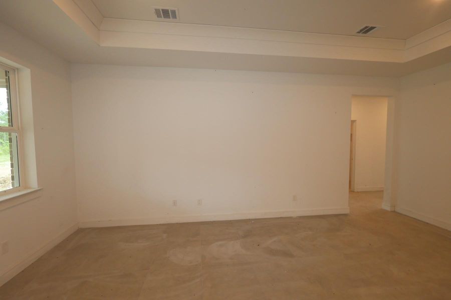 Great room - still under construction! Great room - still under construction!