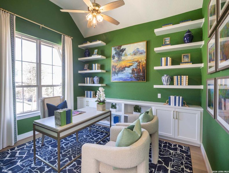 Furnished interior view inside a new home in Esperanza, Boerne (Image 35).